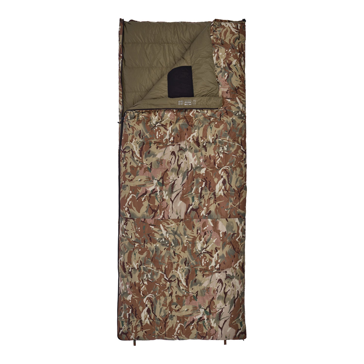 schlafsack 0 grad MULTICAM Daunenschlafsack 0°C – Lowland Outdoor