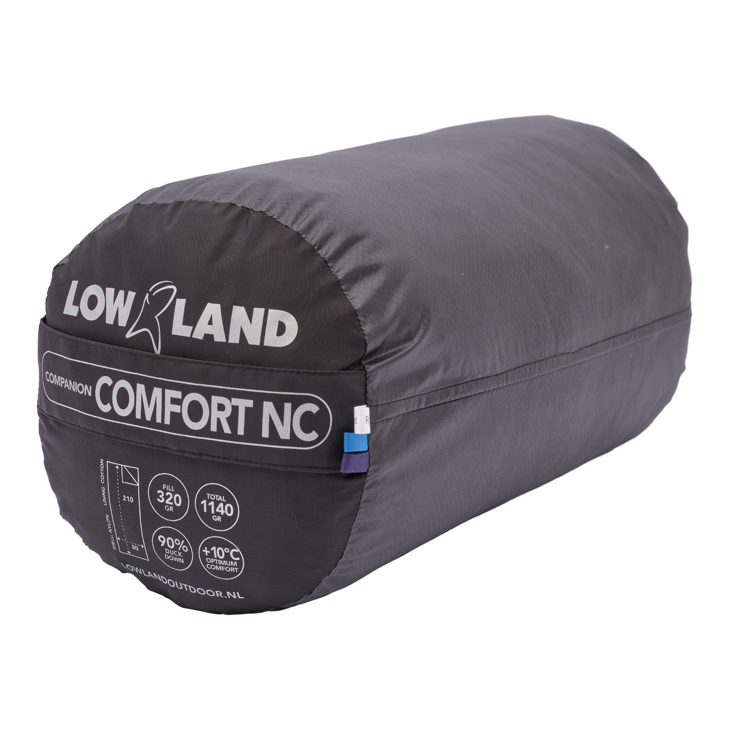 schlafsack 10 LOWLAND OUTDOOR Companion Comfort NC - Daunenschlafsack