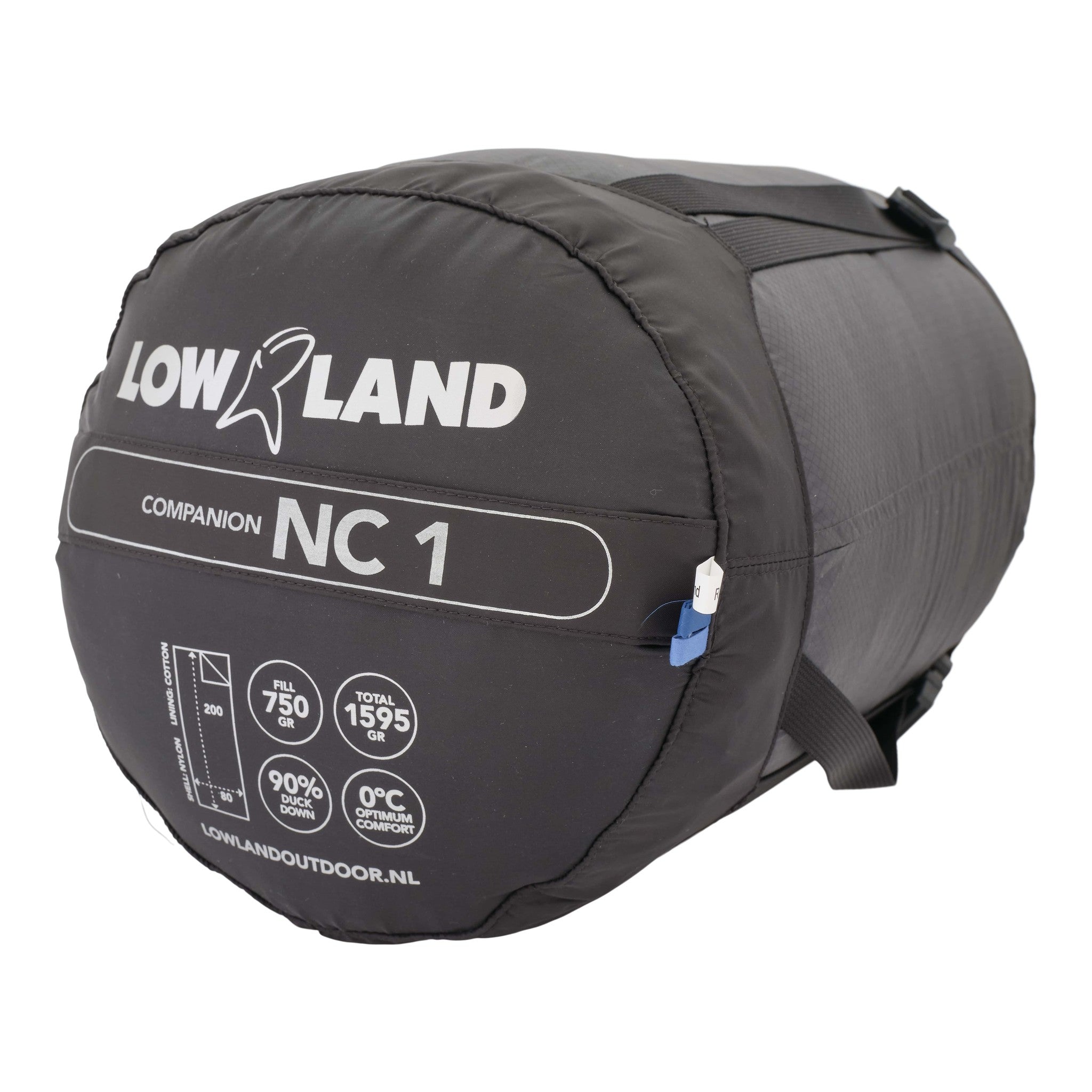 naturensöhne schlafsack LOWLAND OUTDOOR Companion NC 1 - 200x80 cm - Daunen Deckenschlafsack