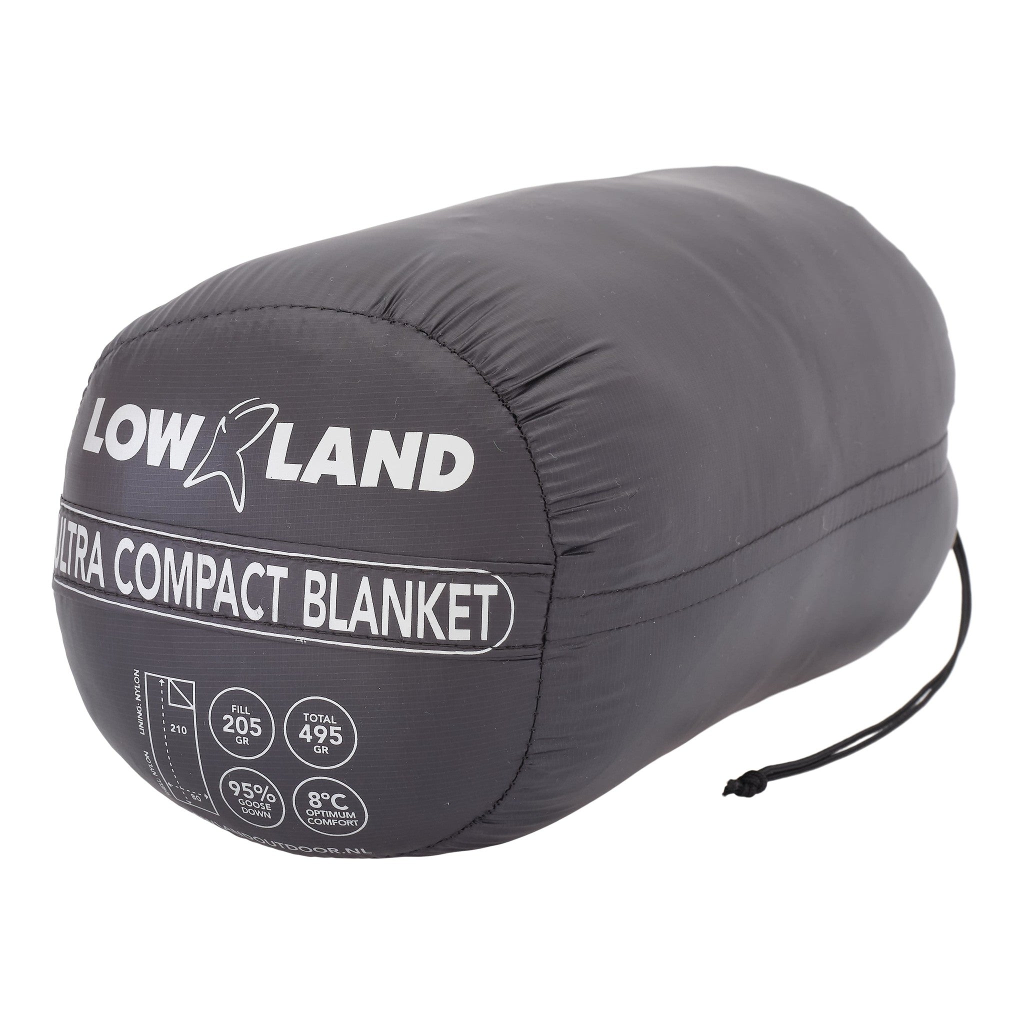 LOWLAND OUTDOOR Ultra Compact - Daunengefüllter Schlafsack