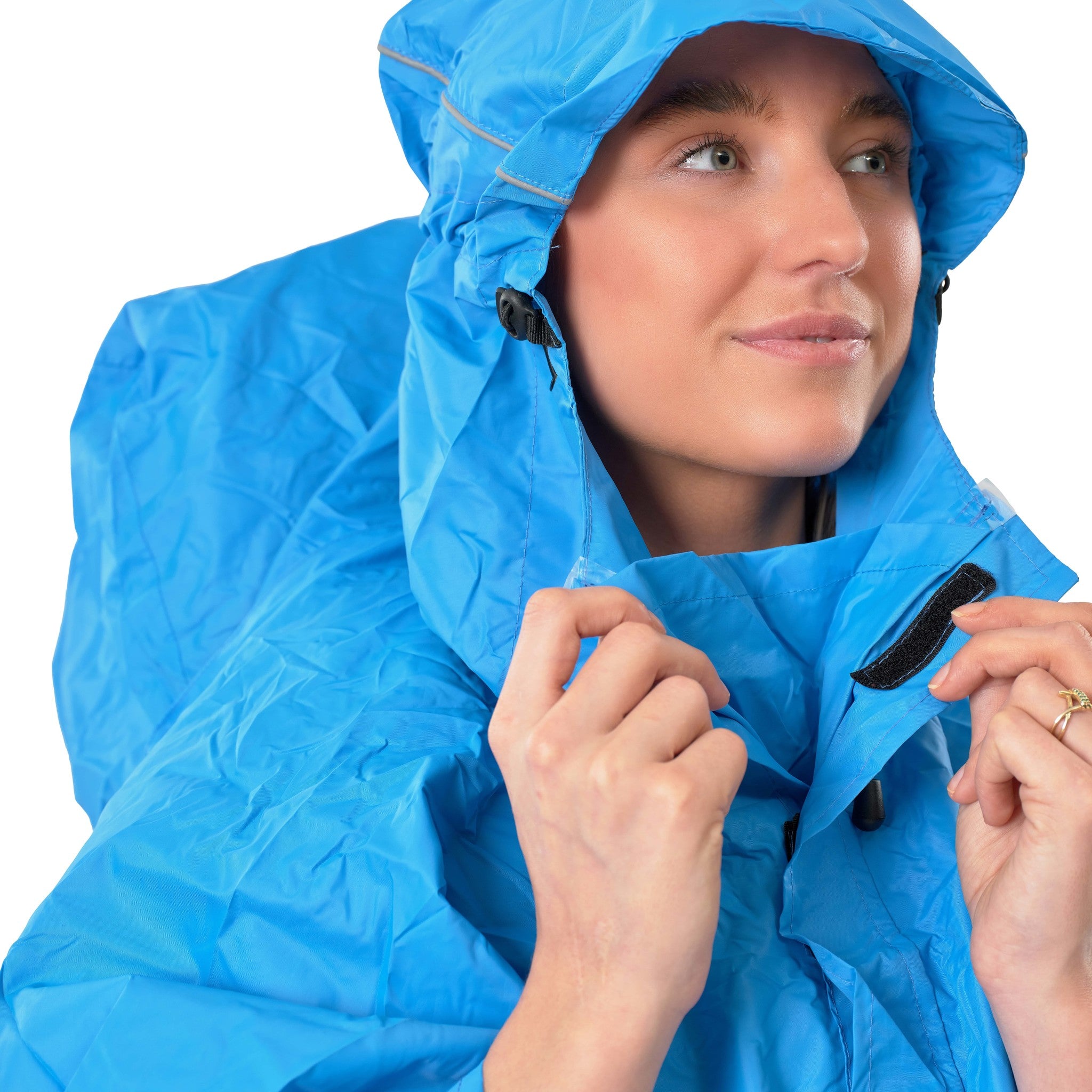 LOWLAND OUTDOOR® Bicycle Poncho - 100% waterproof (10.000mm LOWLAND OUTDOOR® Bicycle Poncho - 100% waterproof (10.000mm