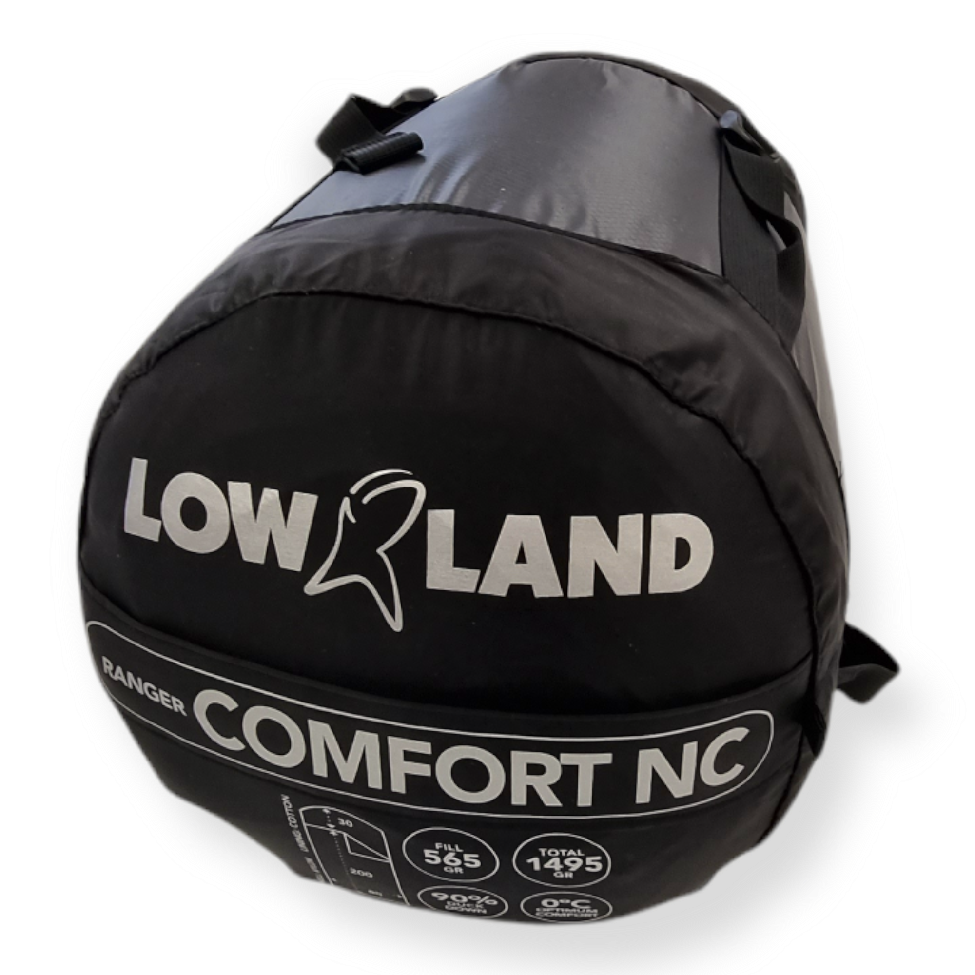 schlafsack komfort 0 LOWLAND OUTDOOR Comfort NC - Daunen Deckenschlafsack mit Kaputze