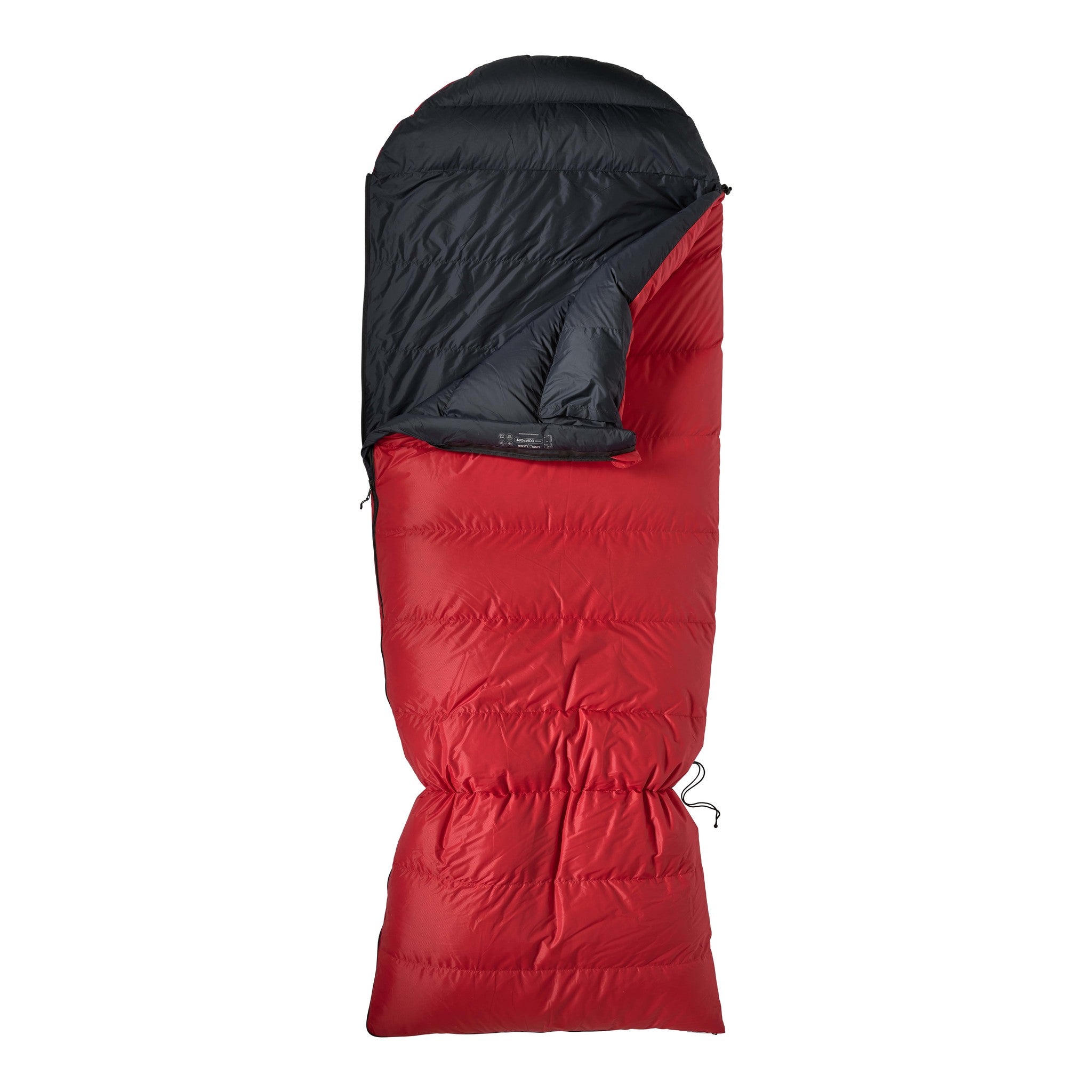 lotties schlafsack daunen LOWLAND OUTDOOR Ranger Comfort - Daunen Deckenschlafsack mit Kaputze