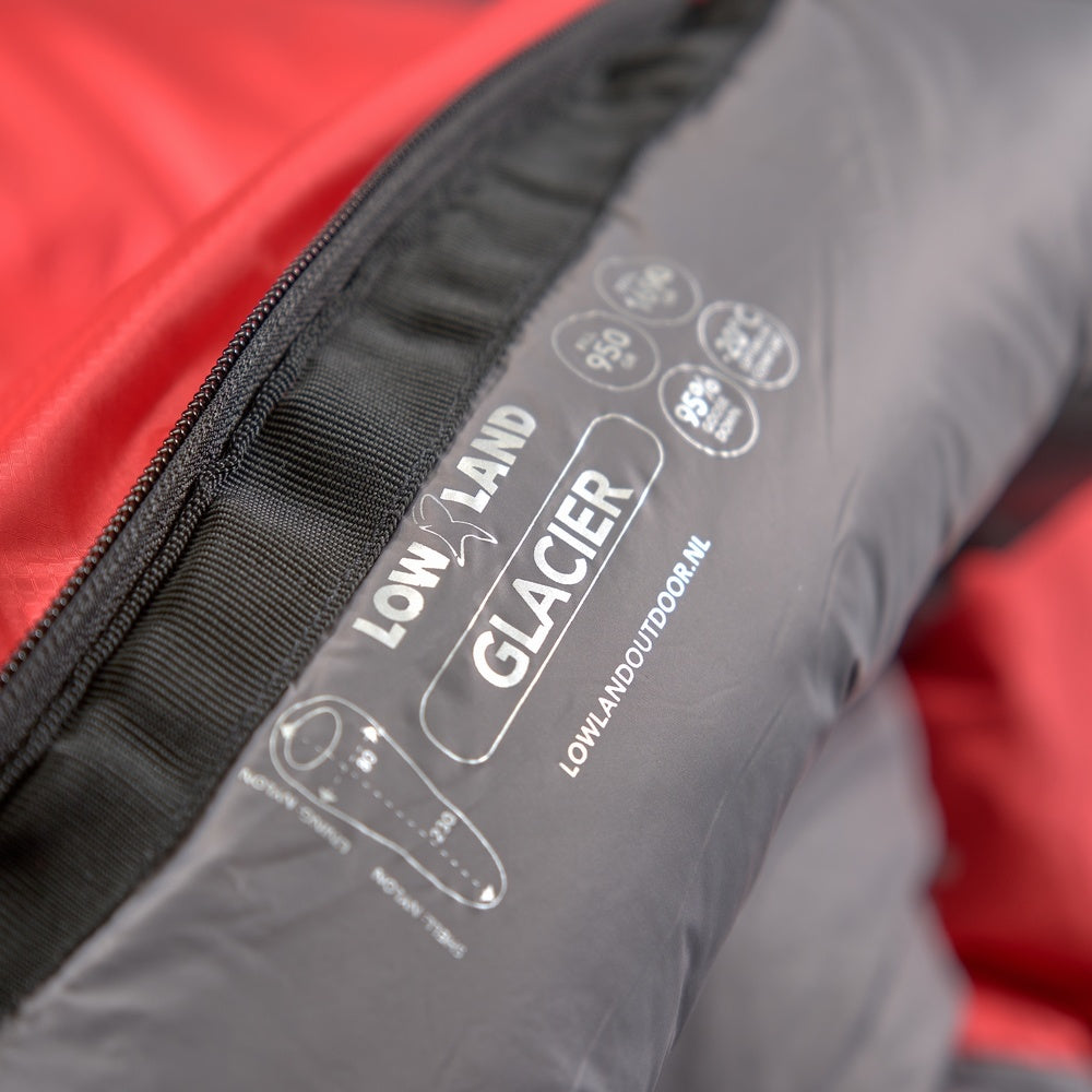 glymnis schlafsack Lowland Glacier expedition Schlafsack - Gemütlich bleiben in extremen Bedingungen - 1690 gr