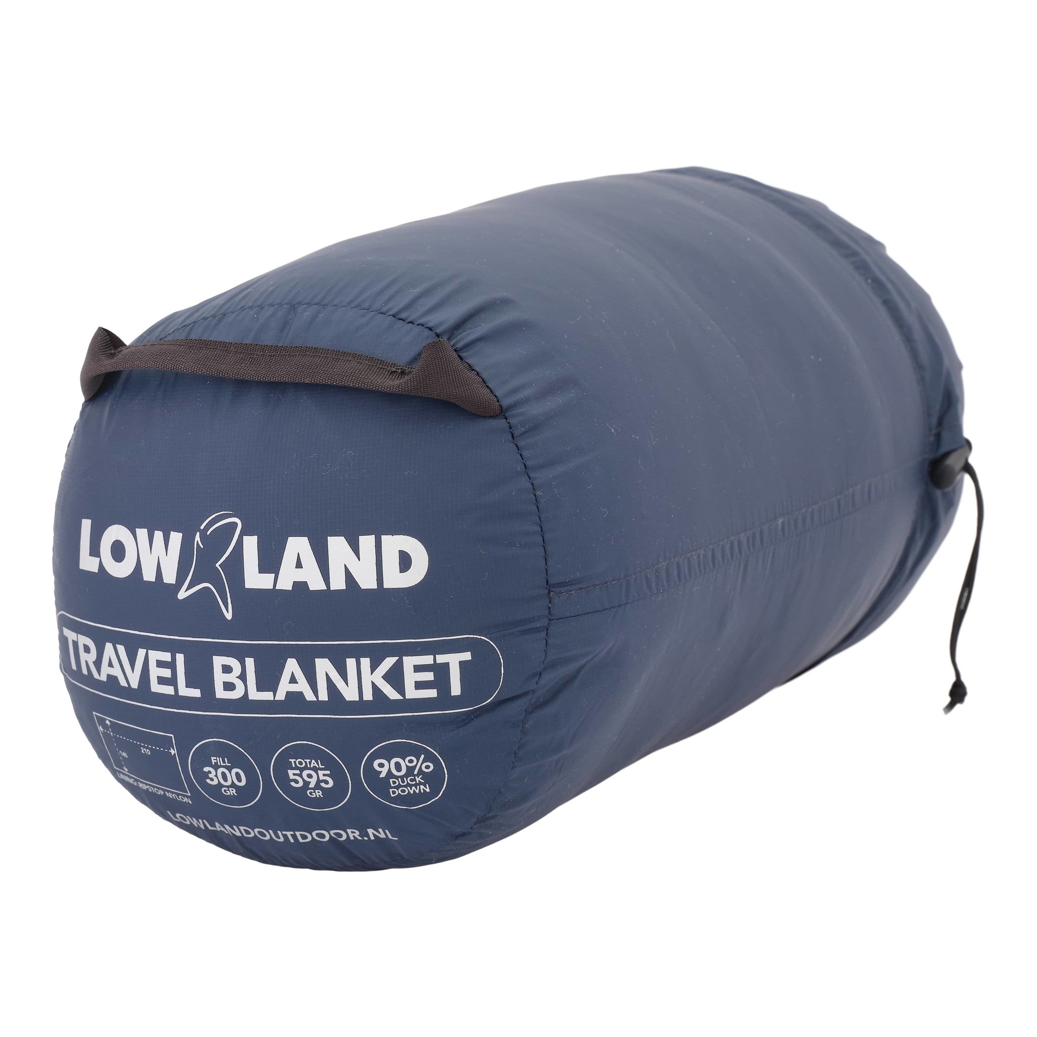 LOWLAND OUTDOOR Down filled TRAVEL BLANKET – 210 x 140cm 595GR